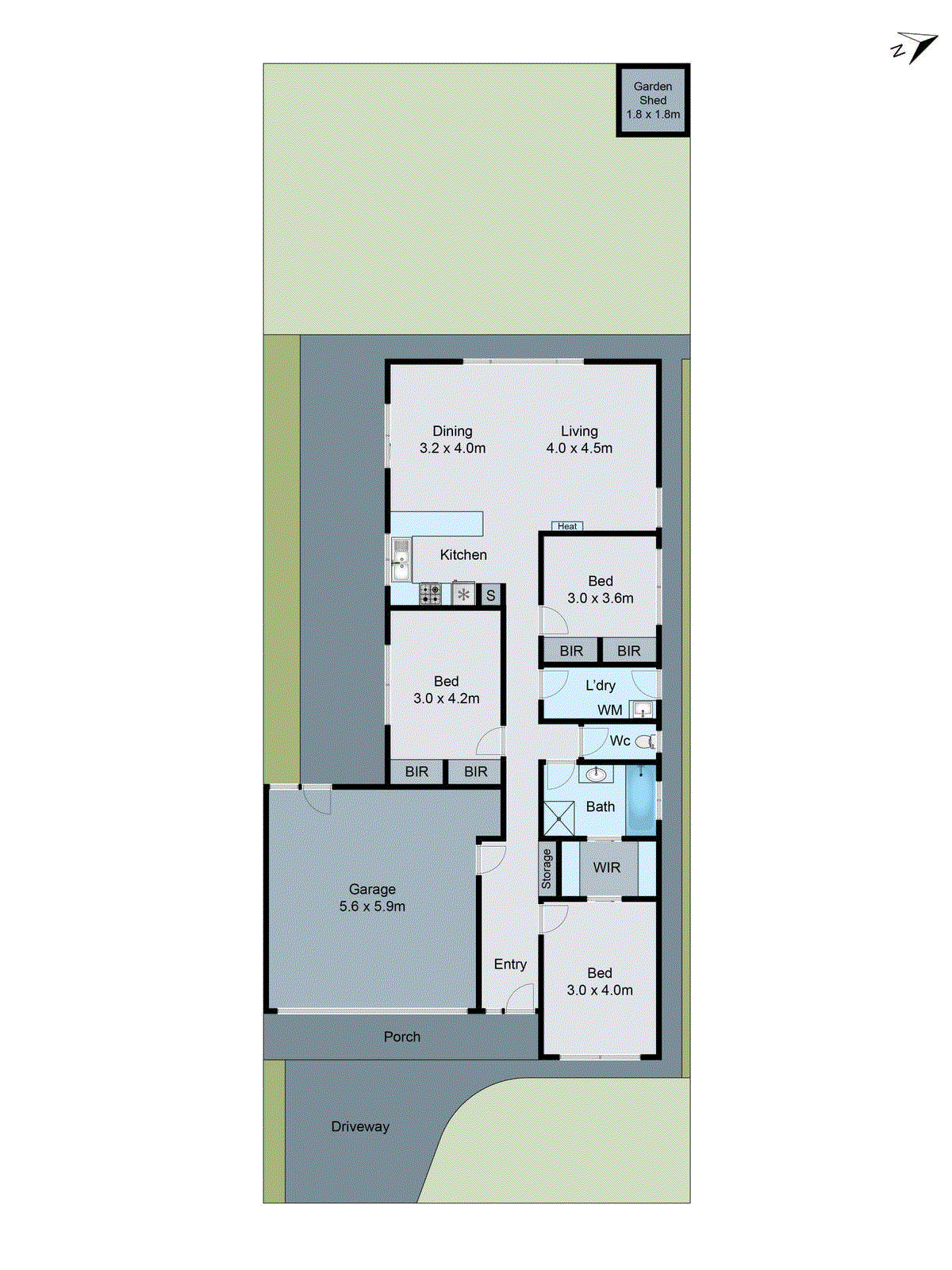 57 Hewitt Drive, Grovedale VIC 3216 - Floorplan