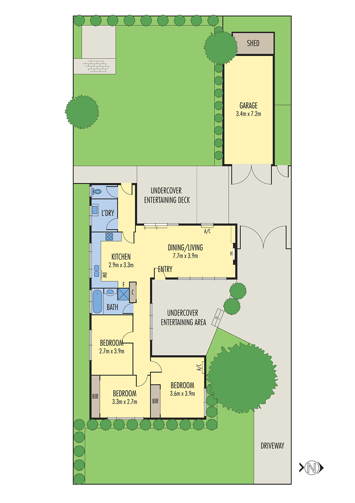 57 Heytesbury Street, Herne Hill VIC 3218 - Floorplan