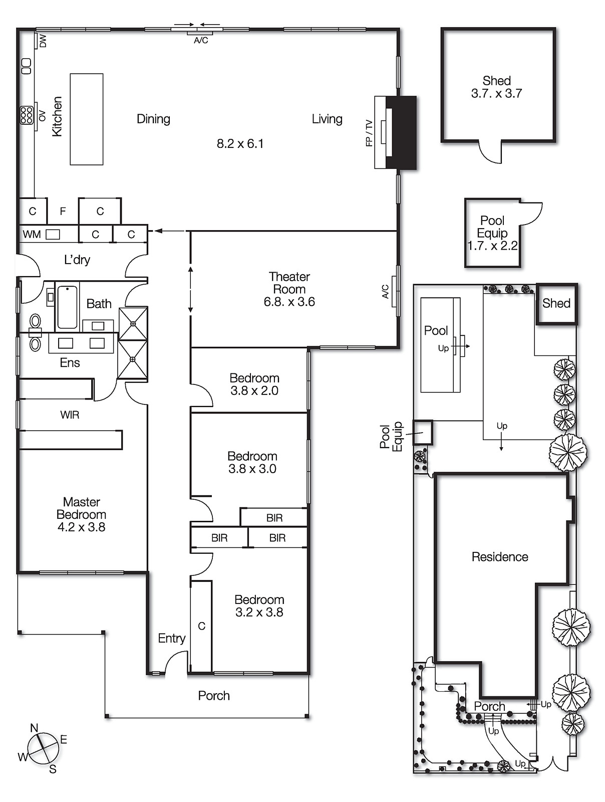 57 Holyrood Street, Hampton VIC 3188 - Floorplan