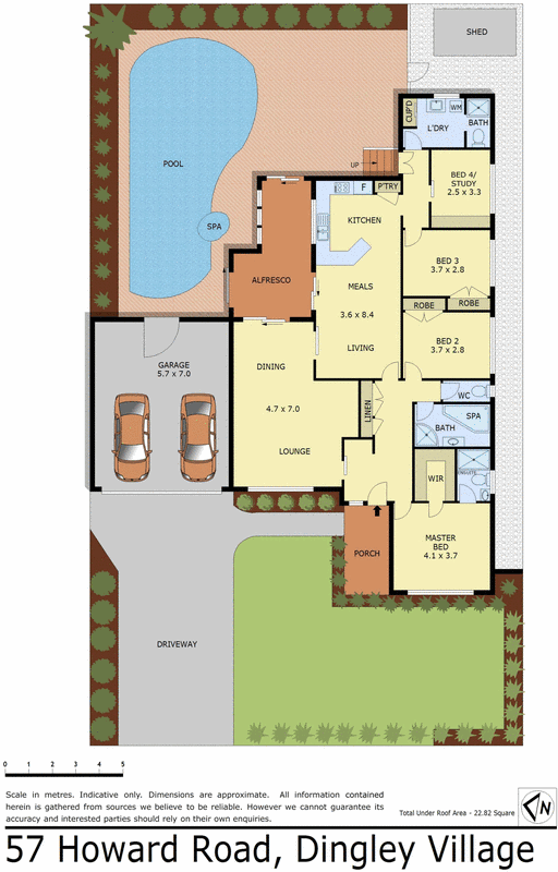 57 Howard Road, Dingley Village VIC 3172 - Floorplan