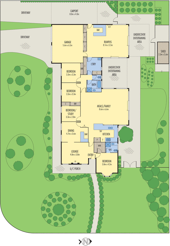 57 James Cook Drive, Wandana Heights VIC 3216 - Floorplan