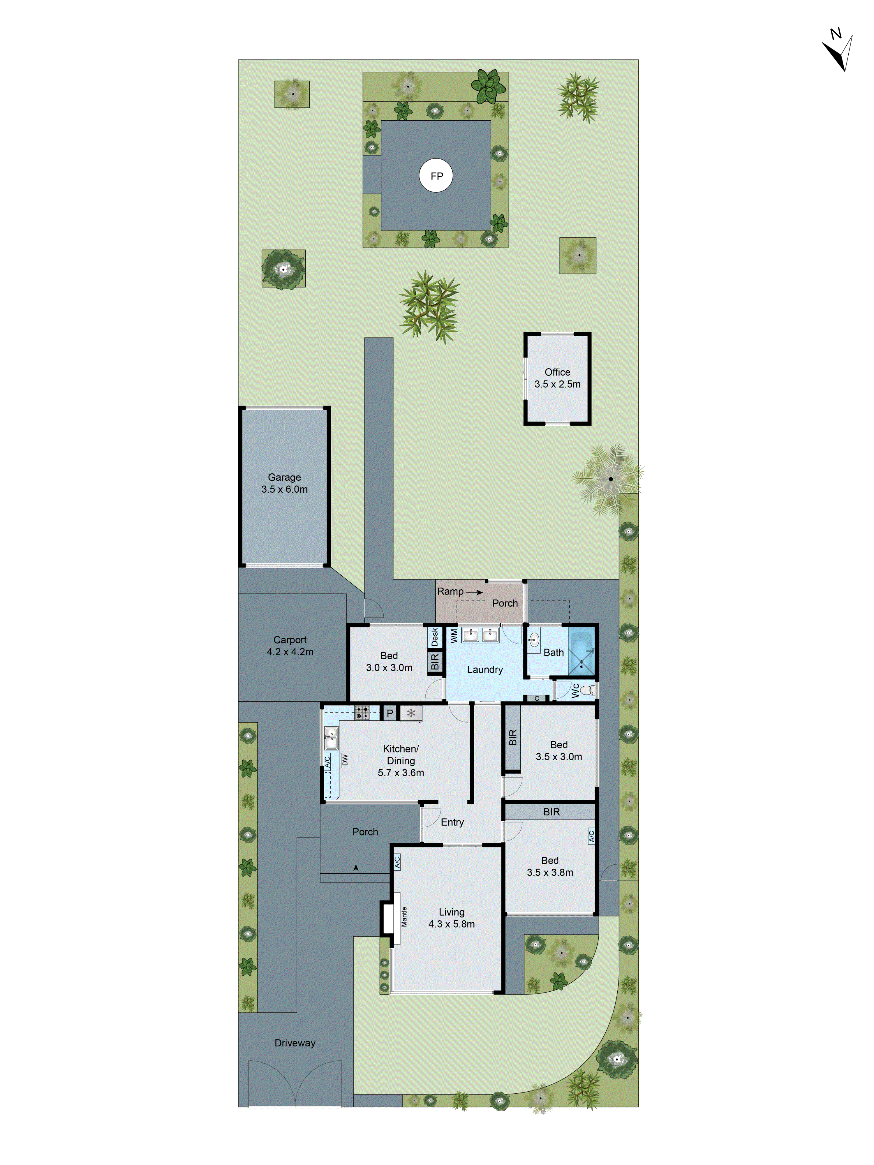 57 Laura Avenue, Belmont VIC 3216 - Floorplan