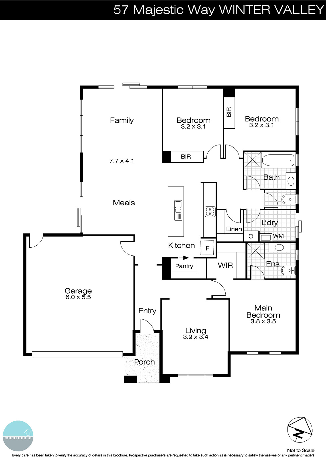 57 Majestic Way, Delacombe VIC 3356 - Floorplan
