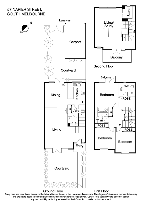 57 Napier Street, SOUTH MELBOURNE VIC 3205 - Floorplan