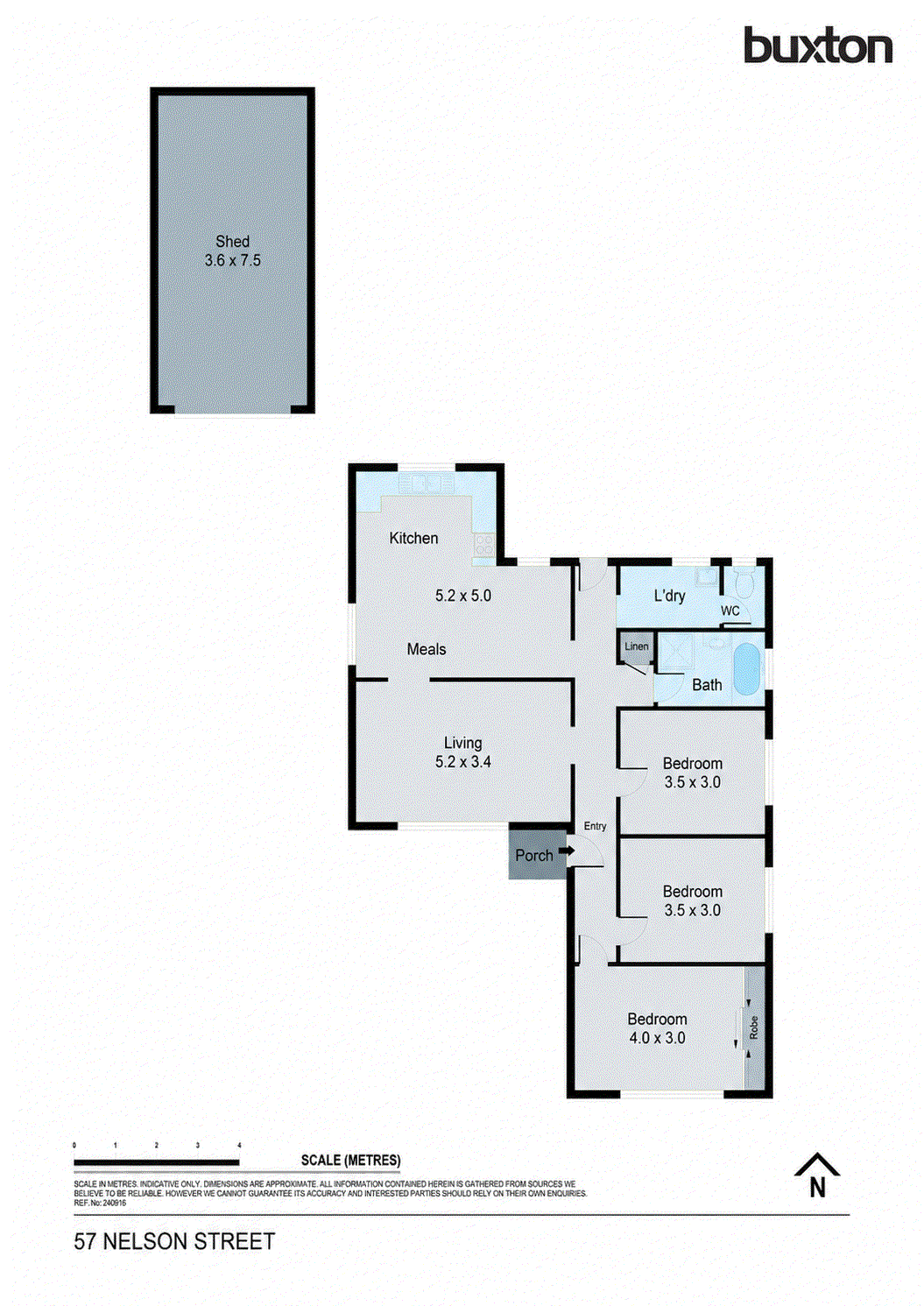 57 Nelson St, California Gully VIC 3556 - Floorplan