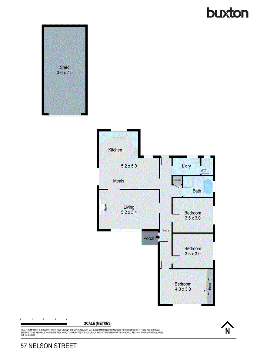 57 Nelson Street, California Gully VIC 3556 - Floorplan