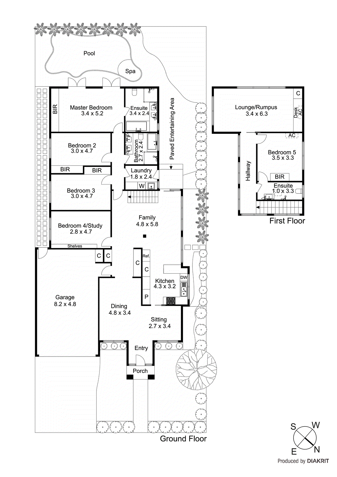 57 Orlando Street, Hampton VIC 3188 - Floorplan
