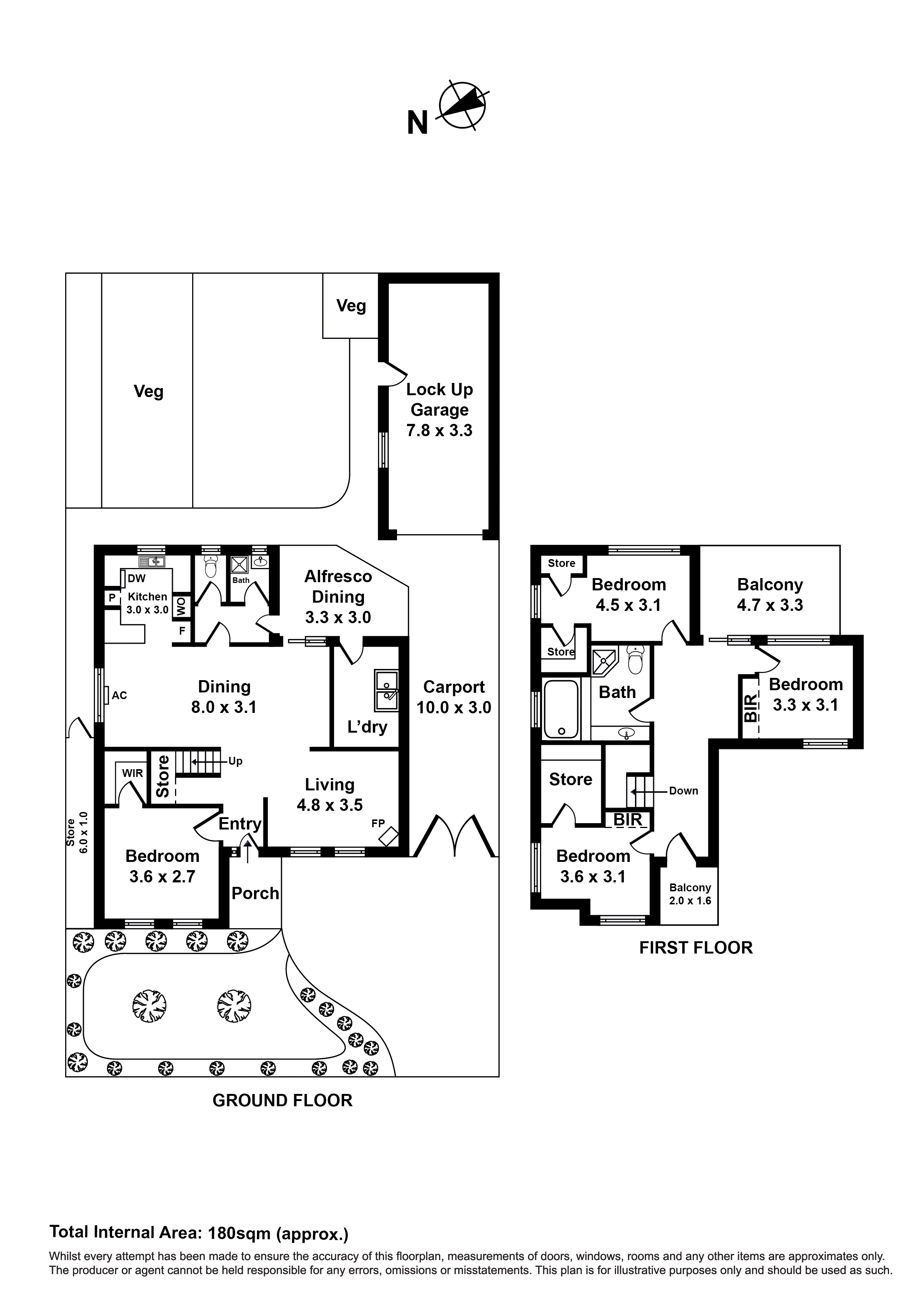 57 Powell Street, Yarraville VIC 3013 - Floorplan