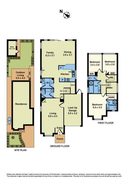 57 Saltley Street, SOUTH KINGSVILLE VIC 3015 - Floorplan