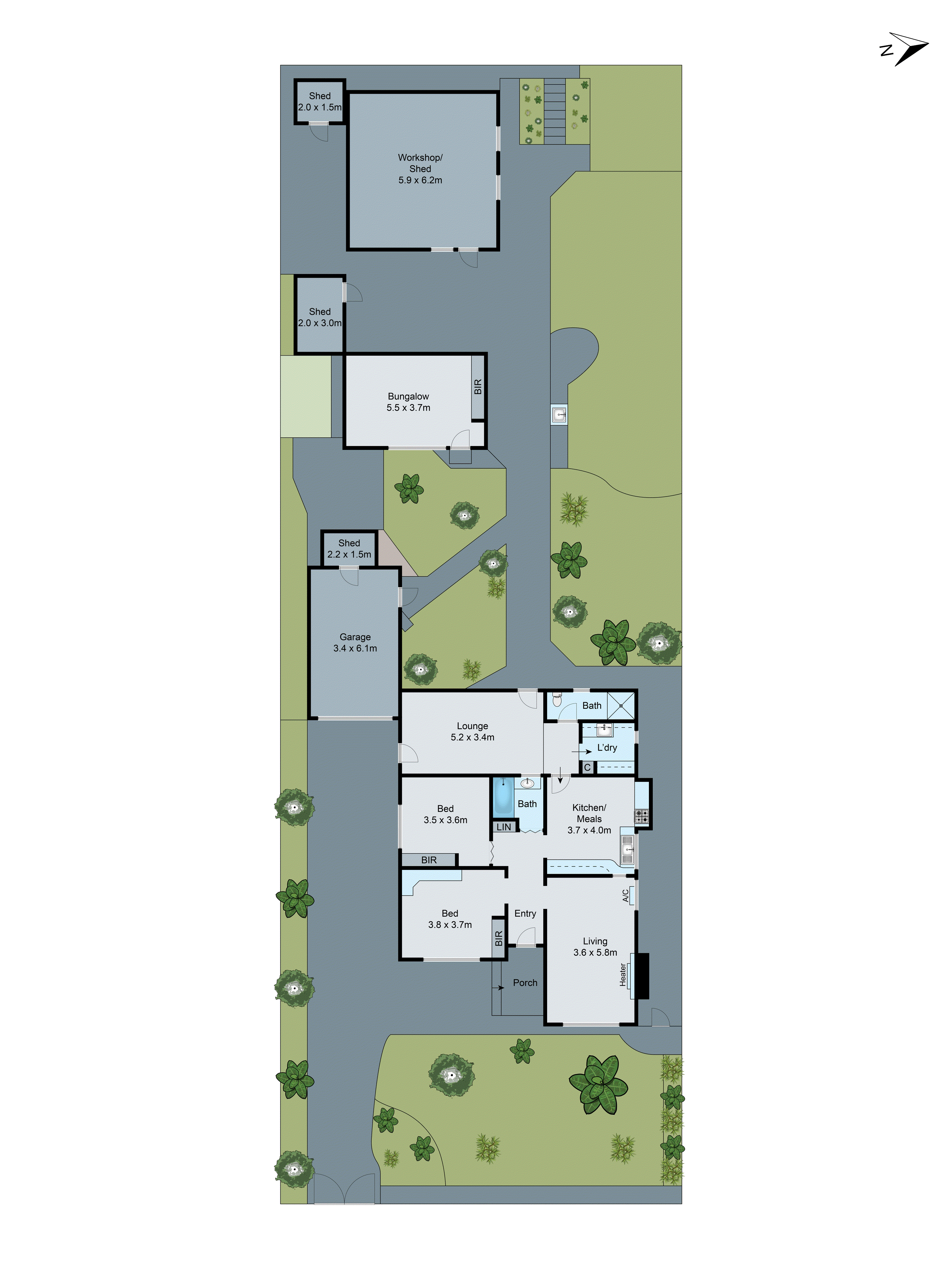 57 Saywell Street, North Geelong VIC 3215 - Floorplan