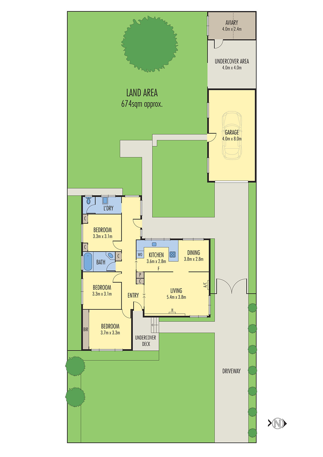57 Tahara Street, Hamlyn Heights VIC 3215 - Floorplan