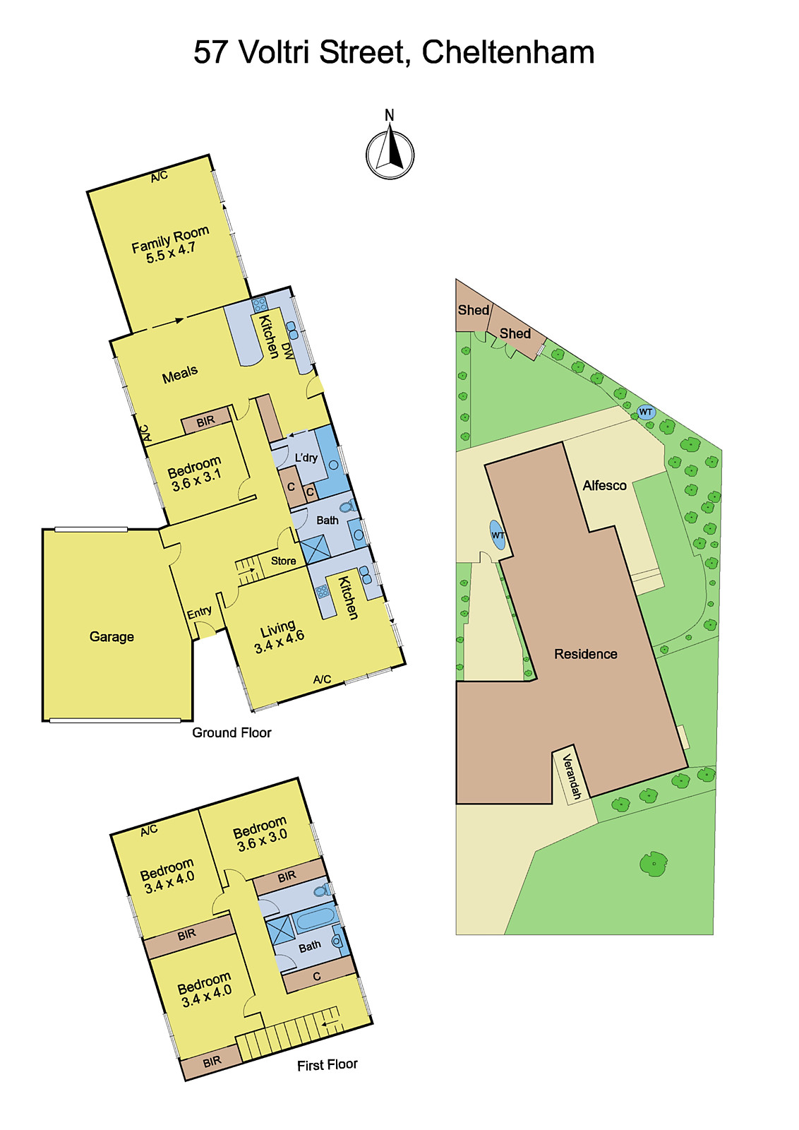 57 Voltri Street, Cheltenham VIC 3192 - Floorplan