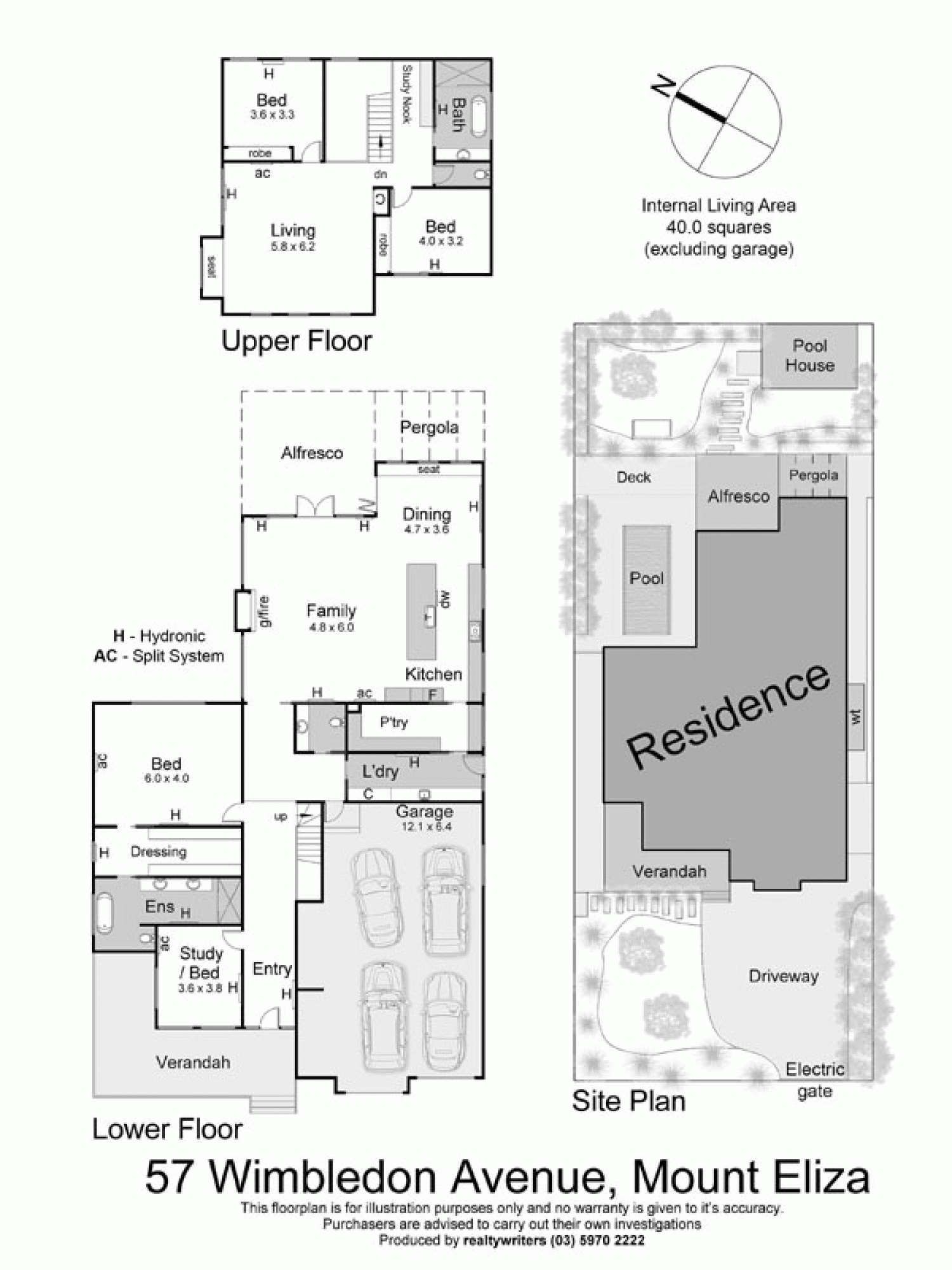 57 Wimbledon Avenue, MOUNT ELIZA VIC 3930 - Floorplan