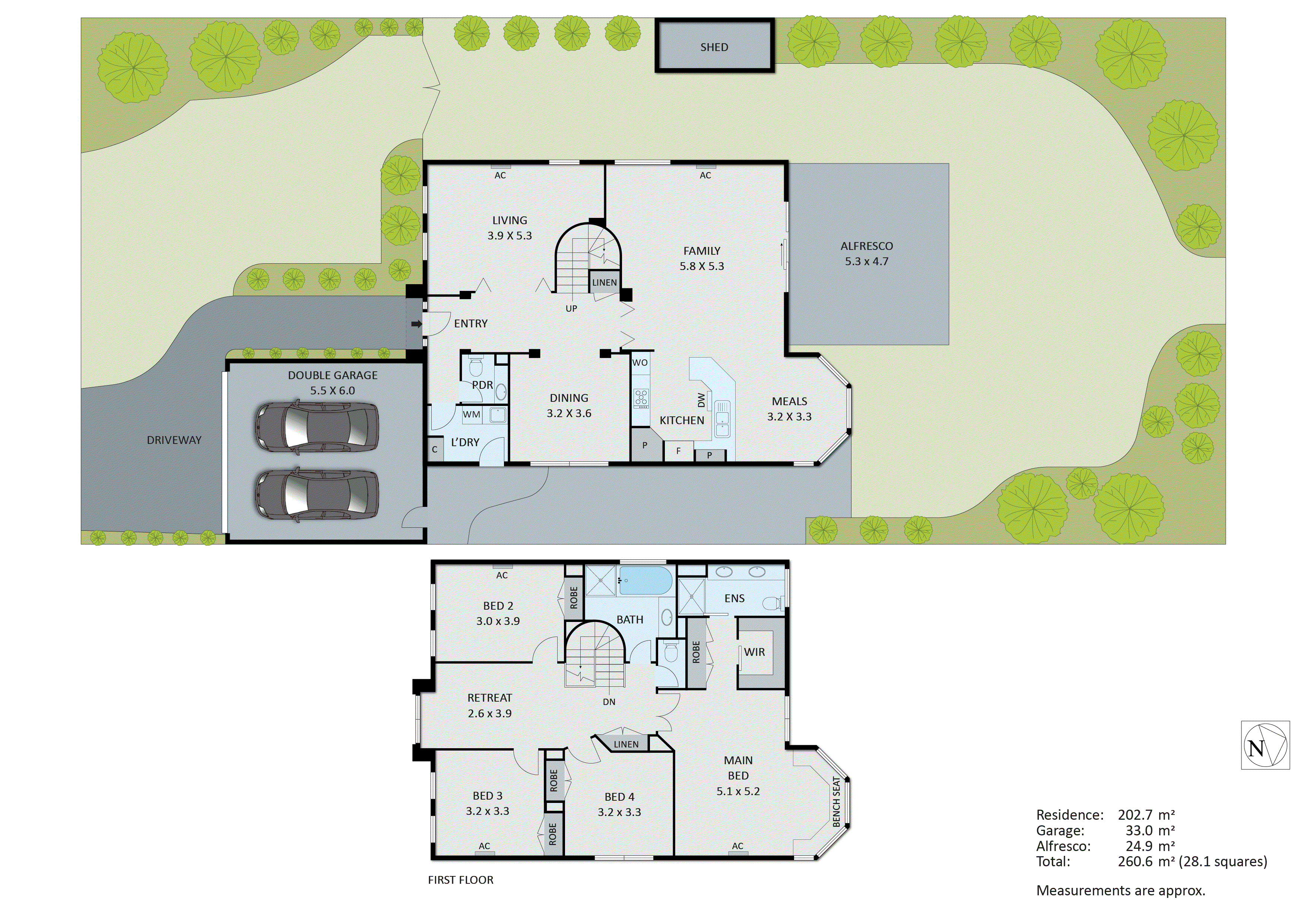57 Winners Circle, Aspendale Gardens VIC 3195 - Floorplan