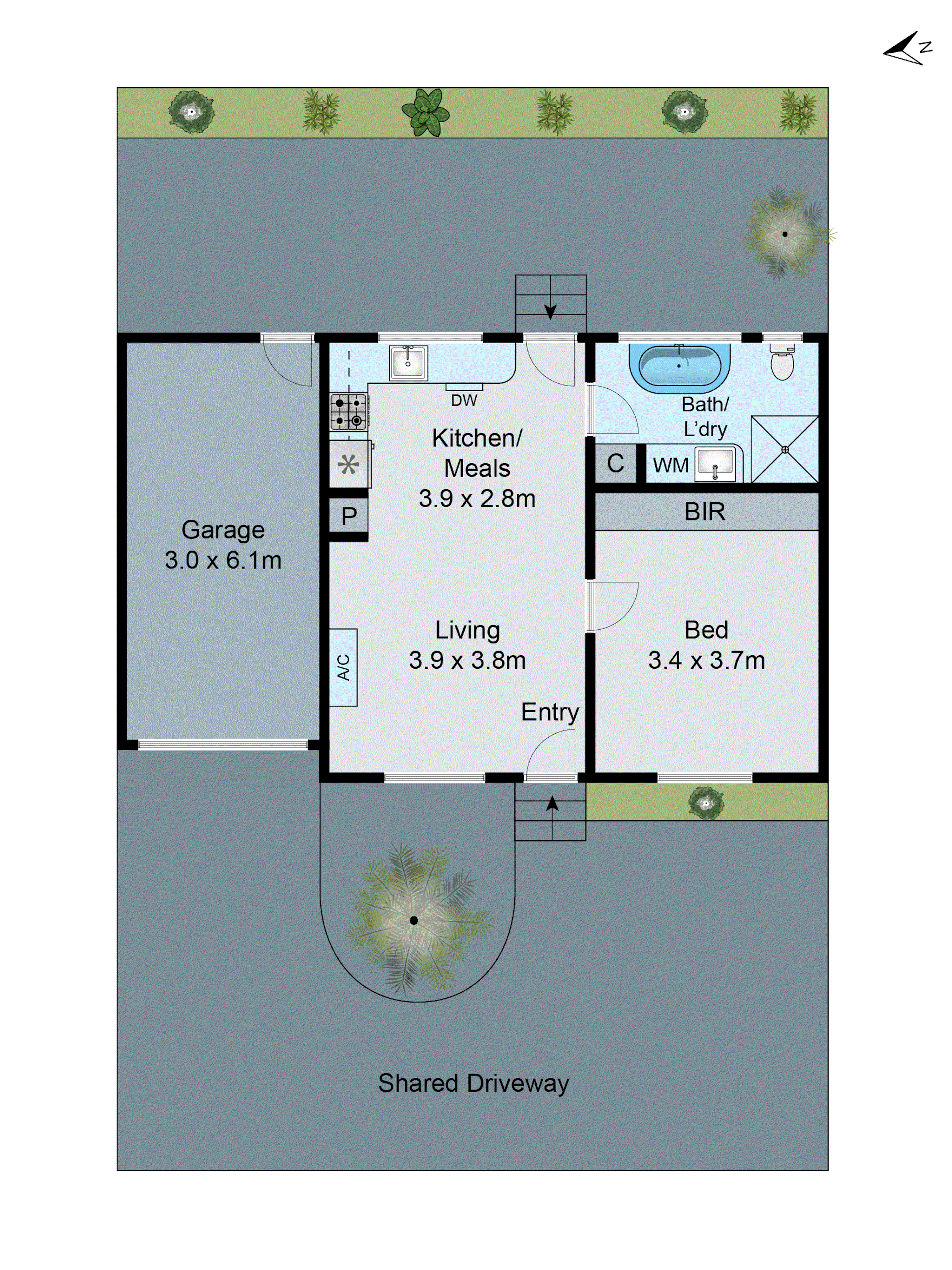 5/70-72 Braund Avenue, Bell Post Hill VIC 3215 - Floorplan