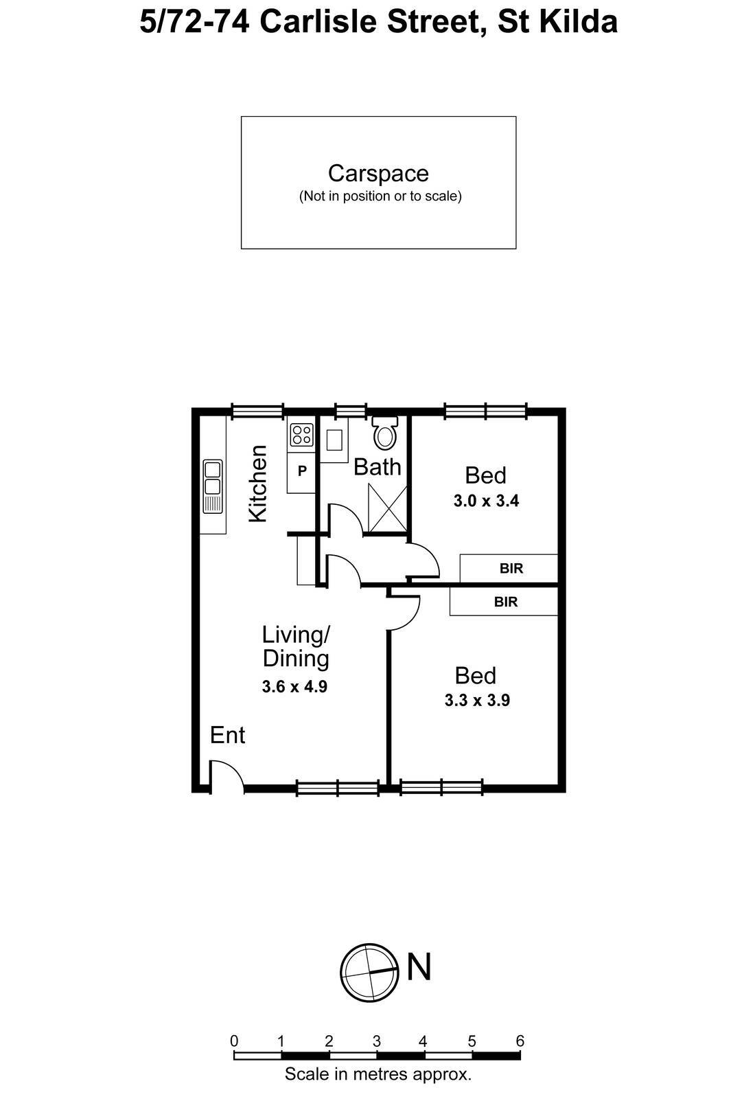 5/72-74 Carlisle Street, St Kilda VIC 3182 - Floorplan