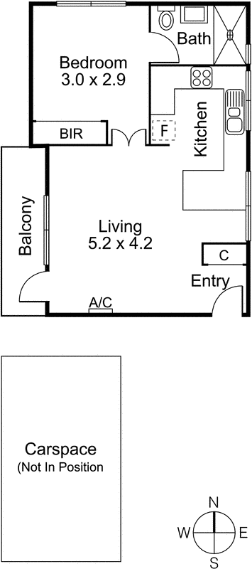 5/72 Barkly Street, St Kilda VIC 3182 - Floorplan