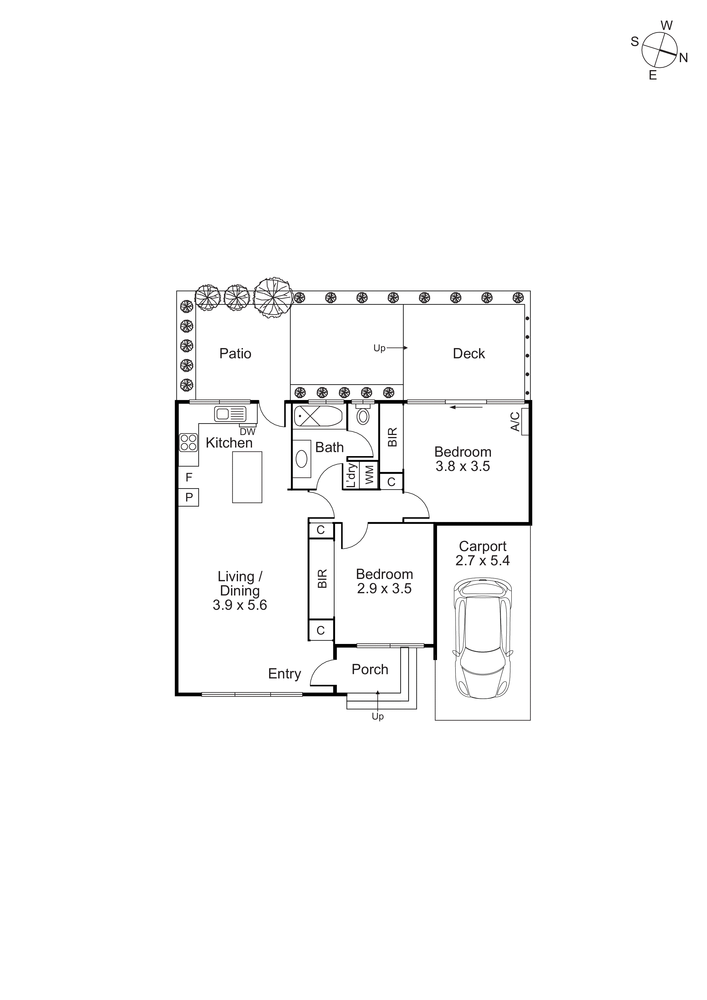 5/72 Holyrood Street, Hampton VIC 3188 - Floorplan