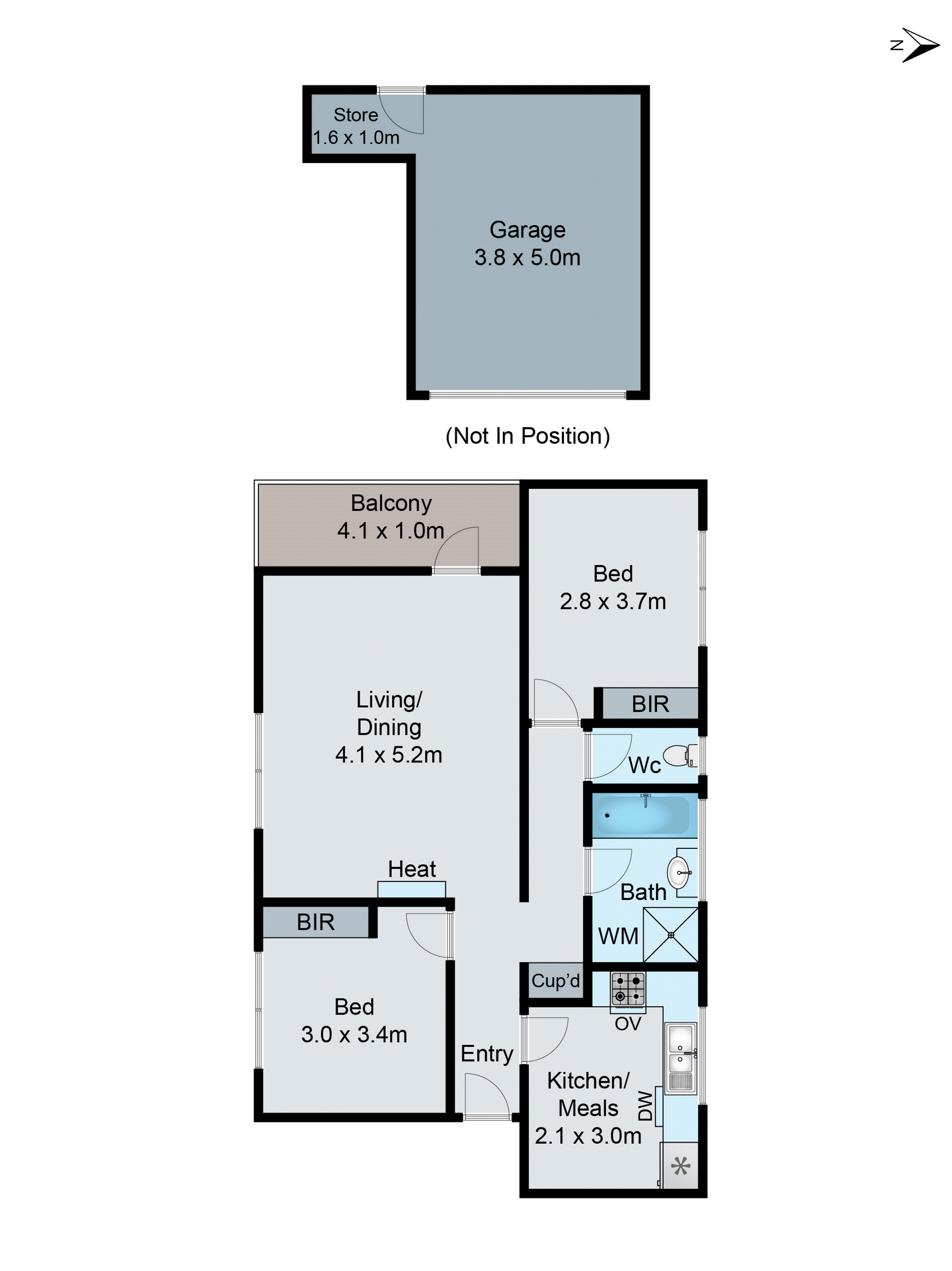 5/72 Westbury Street, St Kilda East VIC 3183 - Floorplan
