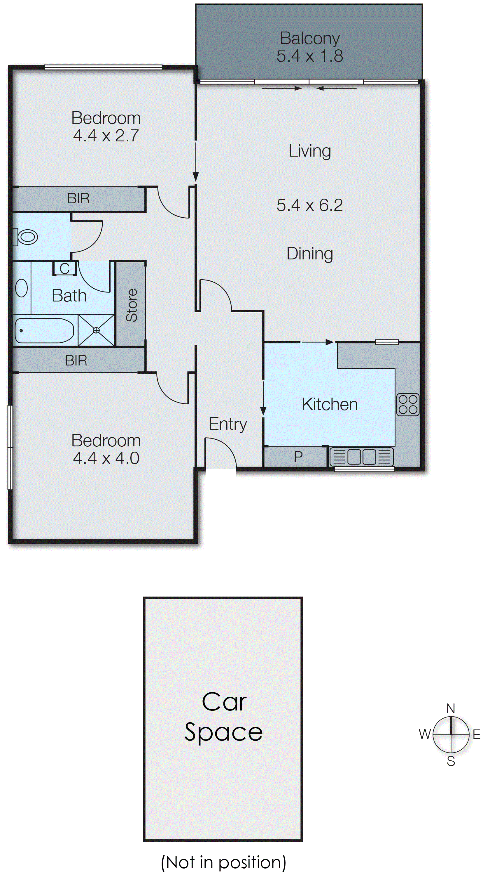 5/740 Orrong Road, Toorak VIC 3142 - Floorplan