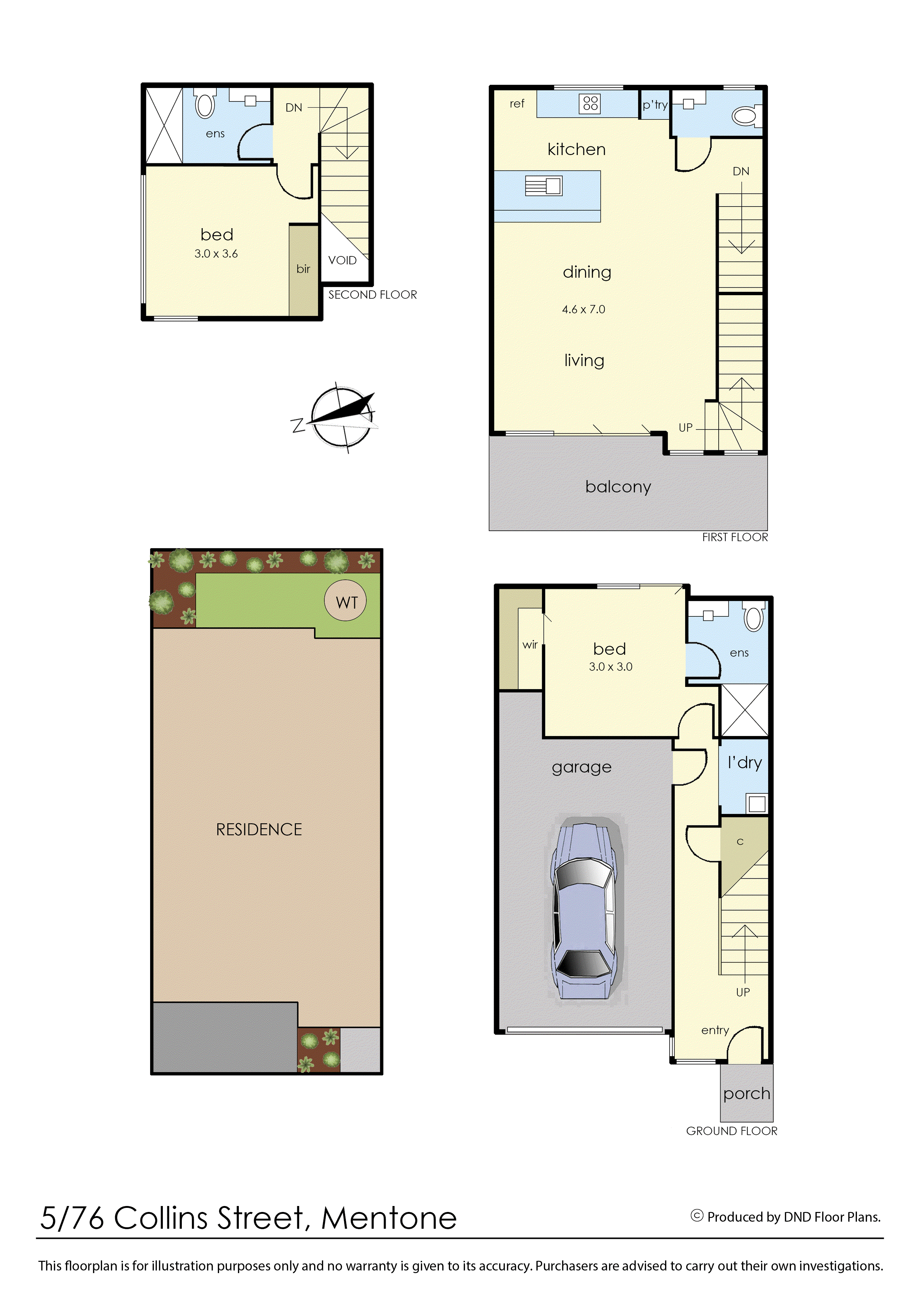 5/76 Collins Street, Mentone VIC 3194 - Floorplan