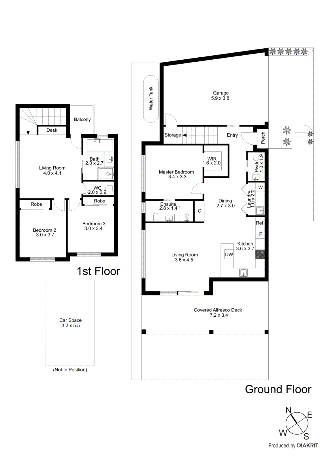 5/77 Church Road, Carrum VIC 3197 - Floorplan