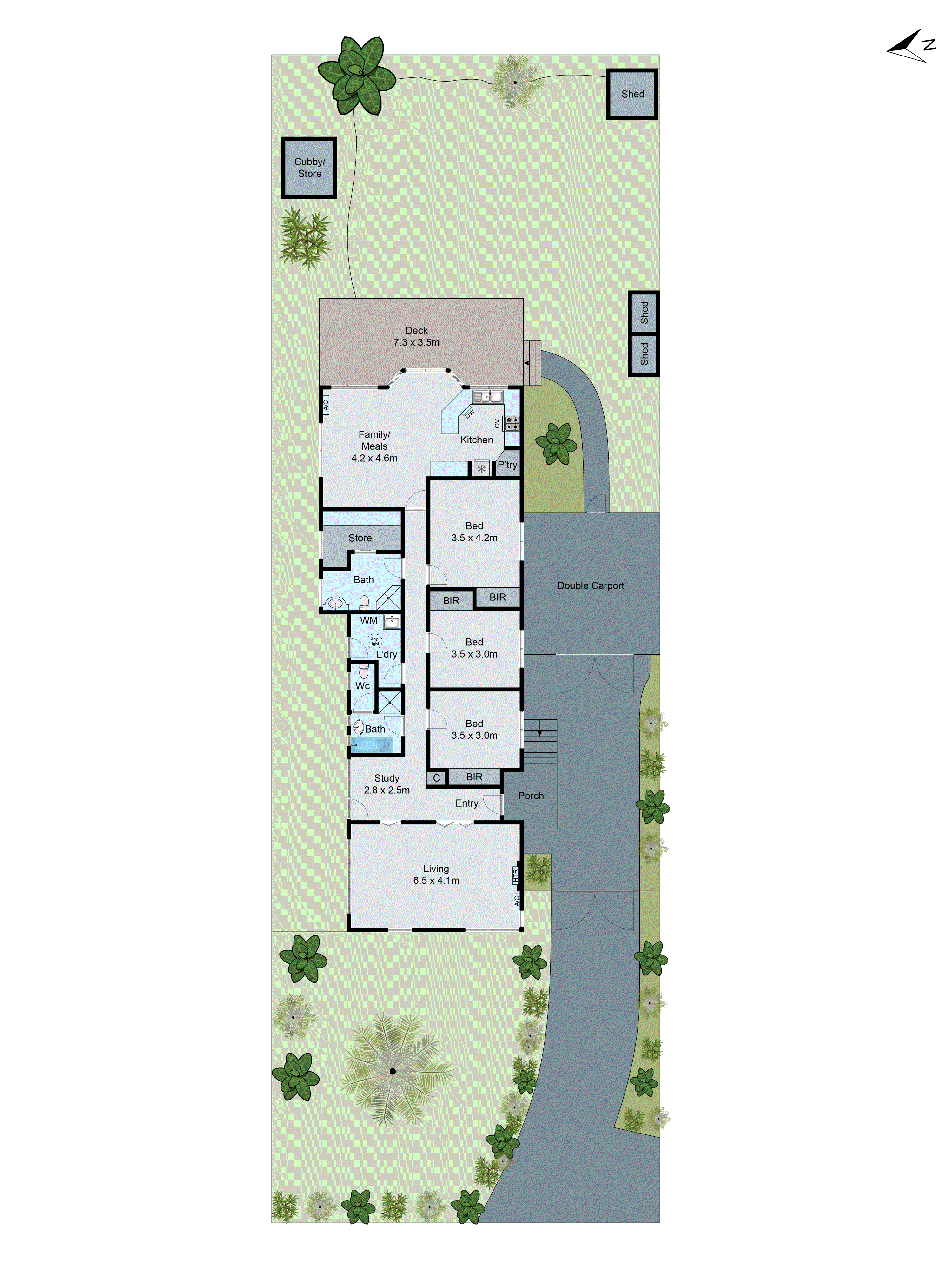 578 Huntingdale Road, Mount Waverley VIC 3149 - Floorplan