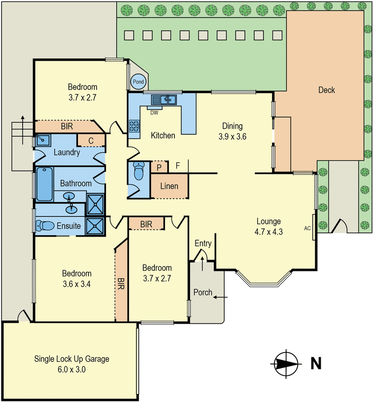 57A Warren Road, Parkdale VIC 3195 - Floorplan