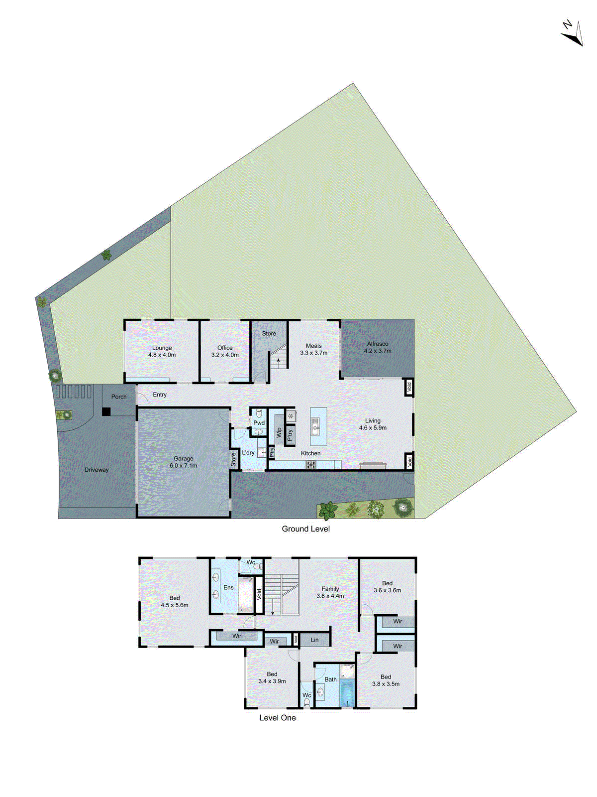 58-60 Bramley Avenue, Charlemont VIC 3217 - Floorplan