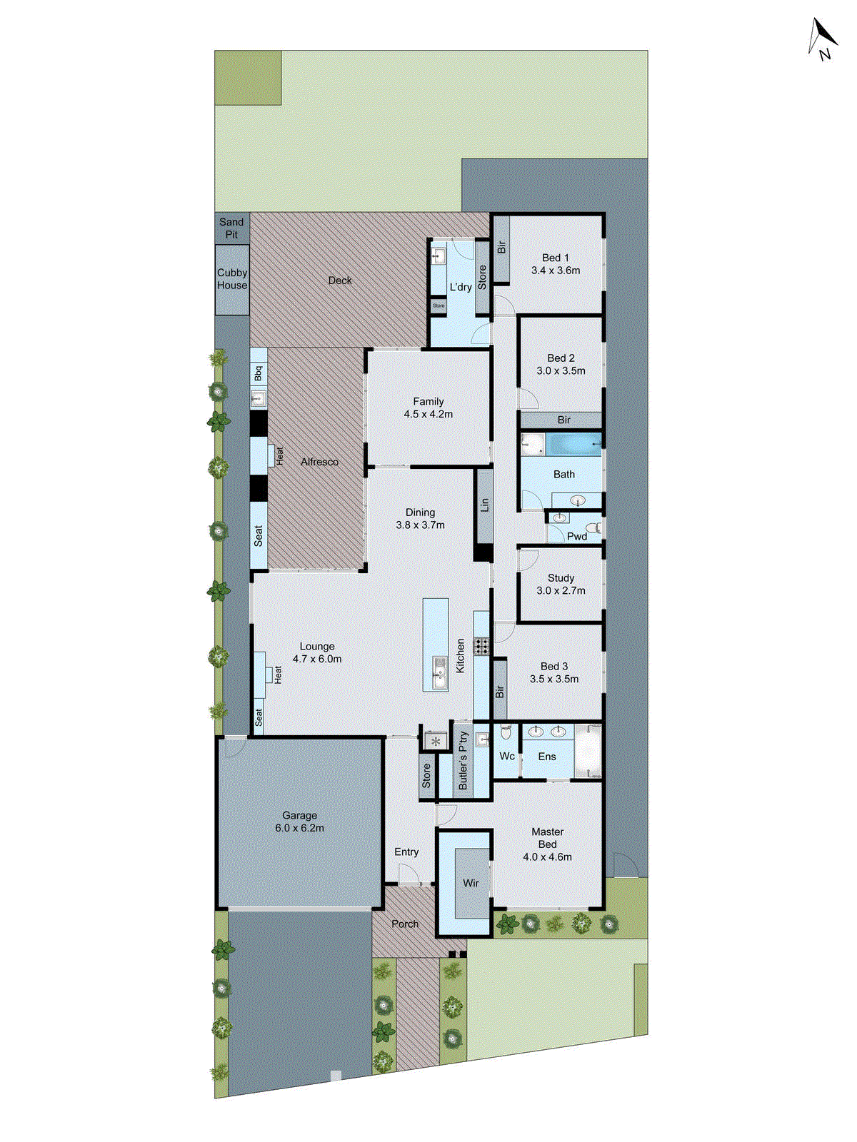 58 Armstrong Boulevard, Mount Duneed VIC 3217 - Floorplan