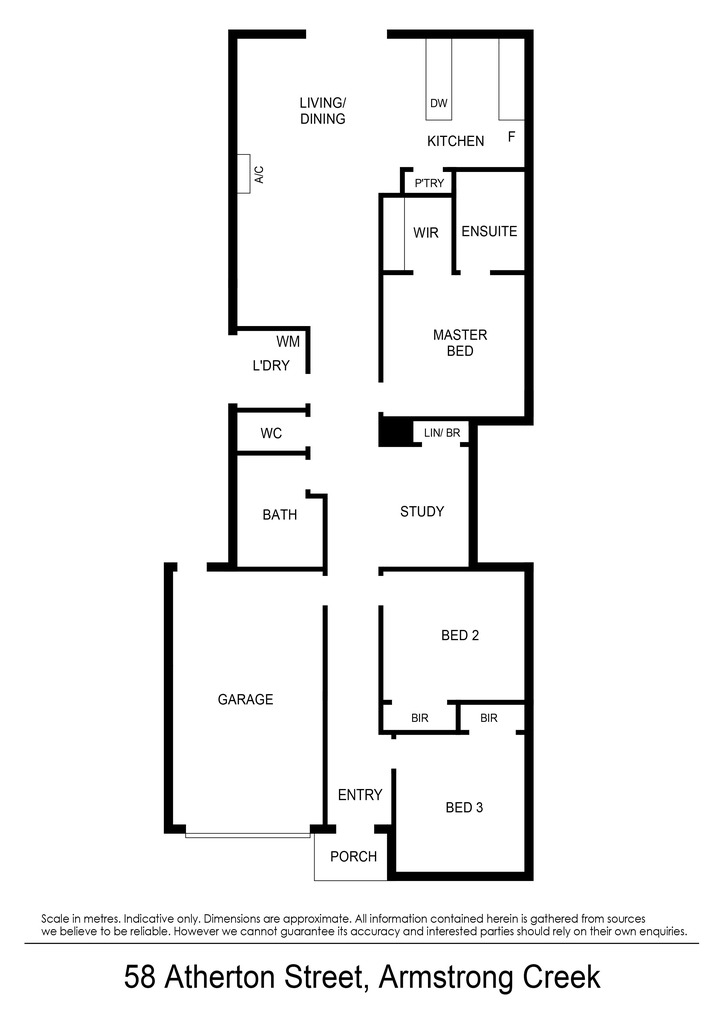 58 Atherton Street, ARMSTRONG CREEK VIC 3217 - Floorplan
