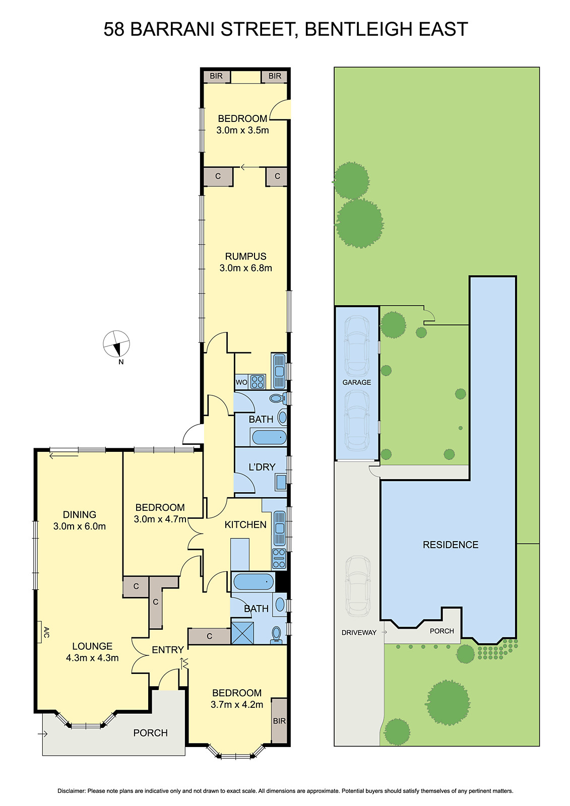 58 Barrani Street, Bentleigh East VIC 3165 - Floorplan