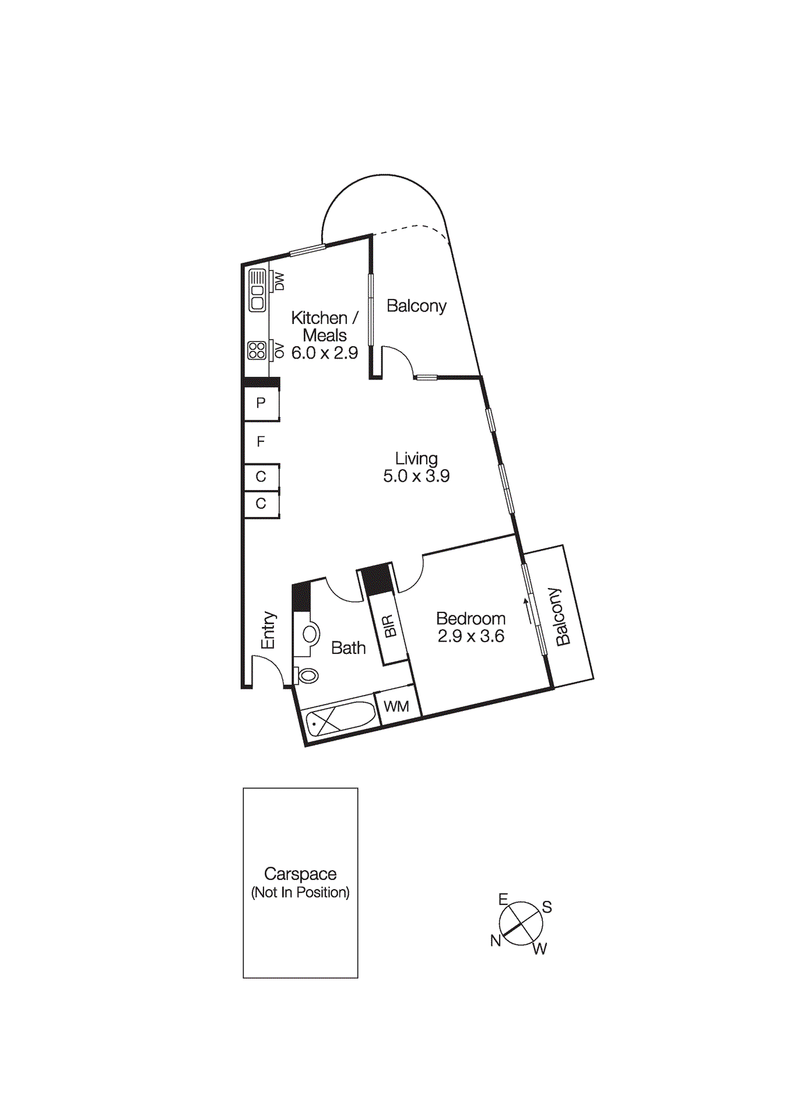 5/8 Graham Street, Port Melbourne VIC 3207 - Floorplan