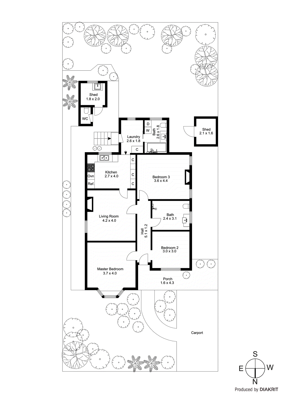 58 Holyrood Street, Hampton VIC 3188 - Floorplan