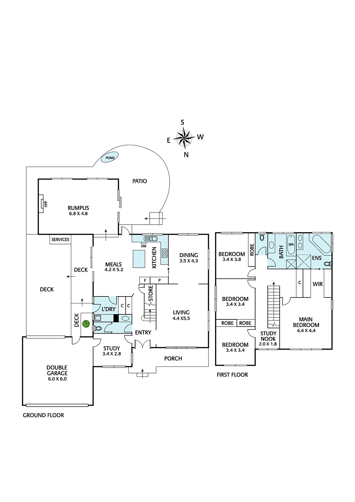 58 Huntingfield Drive, Doncaster East - Floorplan 1