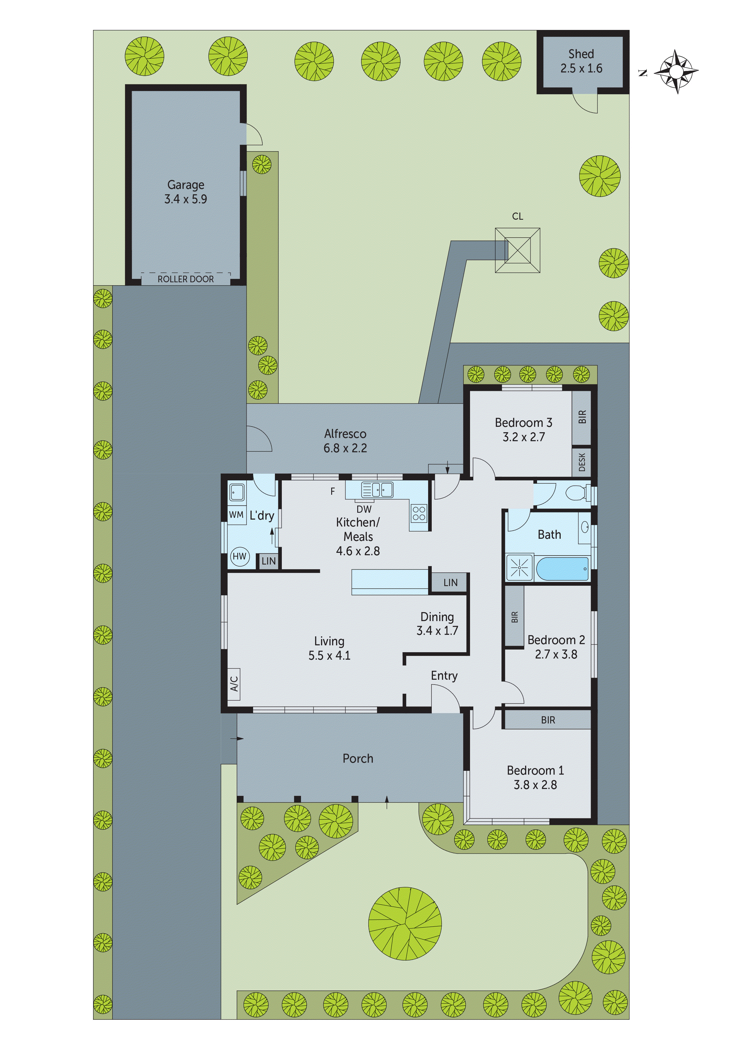 58 Kedleston Road, Herne Hill VIC 3218 - Floorplan