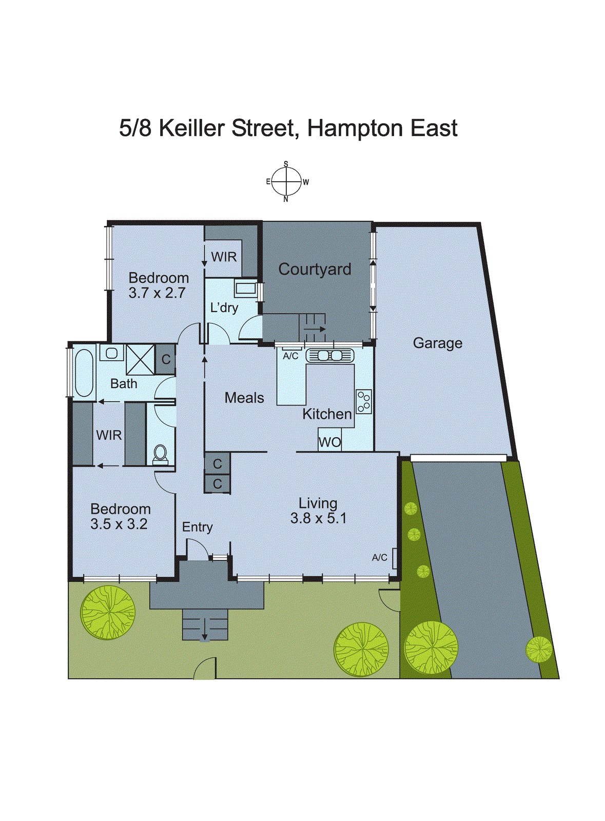 5/8 Keiller Street, Hampton East VIC 3188 - Floorplan