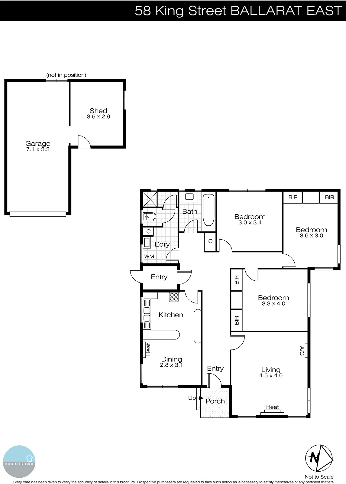 58 King Street South, Ballarat East VIC 3350 - Floorplan