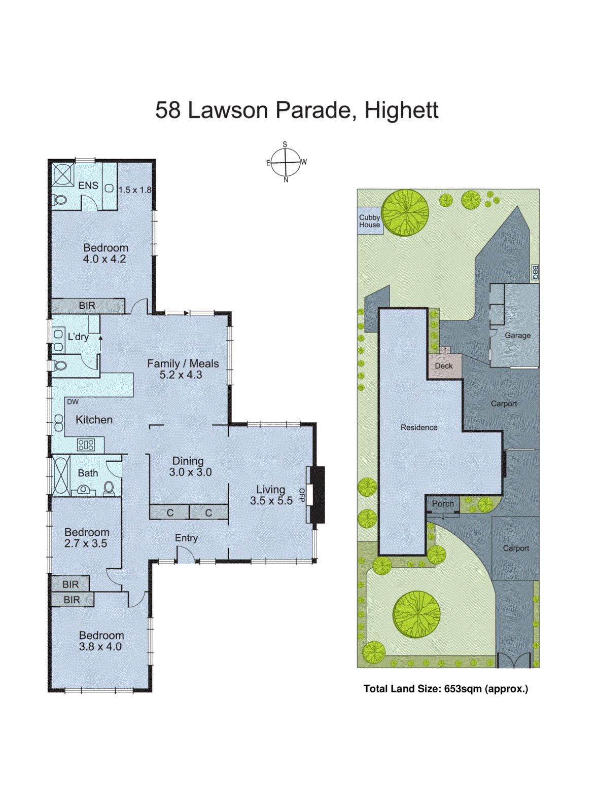 58 Lawson Parade, Highett VIC 3190 - Floorplan