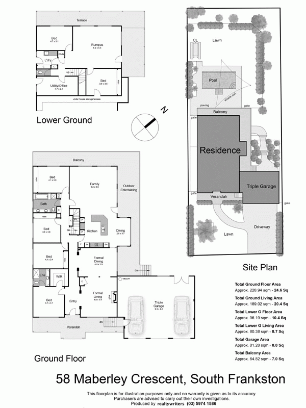 58 Maberley Crescent, FRANKSTON SOUTH VIC 3199 - Floorplan