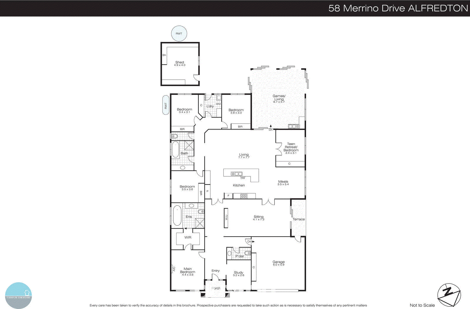 58 Merino Drive, Alfredton VIC 3350 - Floorplan