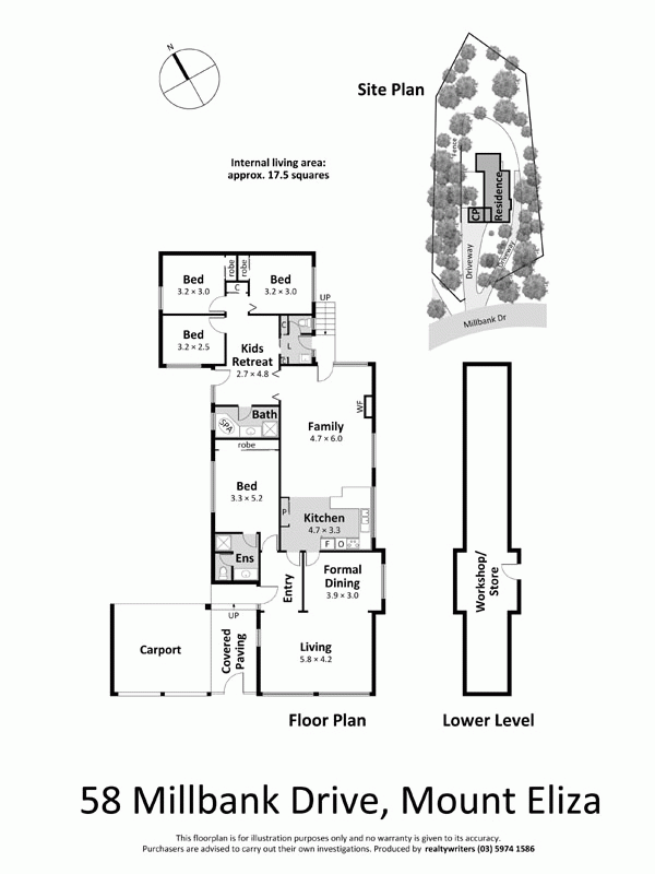 58 Millbank Drive, MOUNT ELIZA VIC 3930 - Floorplan