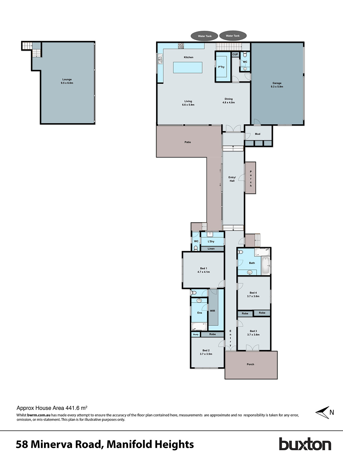 58 Minerva Road, Manifold Heights VIC 3218 - Floorplan
