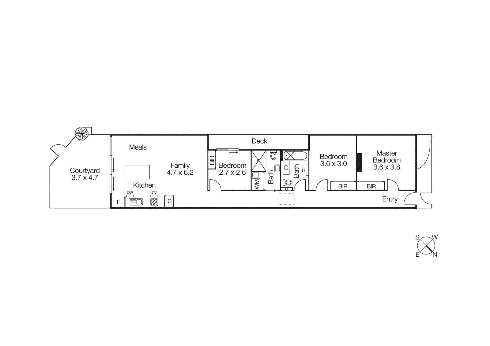 58 Ross Street, Port Melbourne VIC 3207 - Floorplan