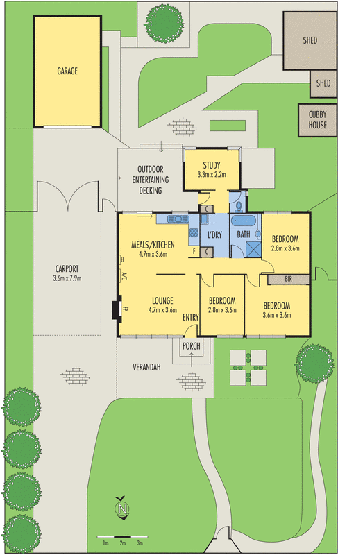 58 St James Street, St Albans Park VIC 3219 - Floorplan