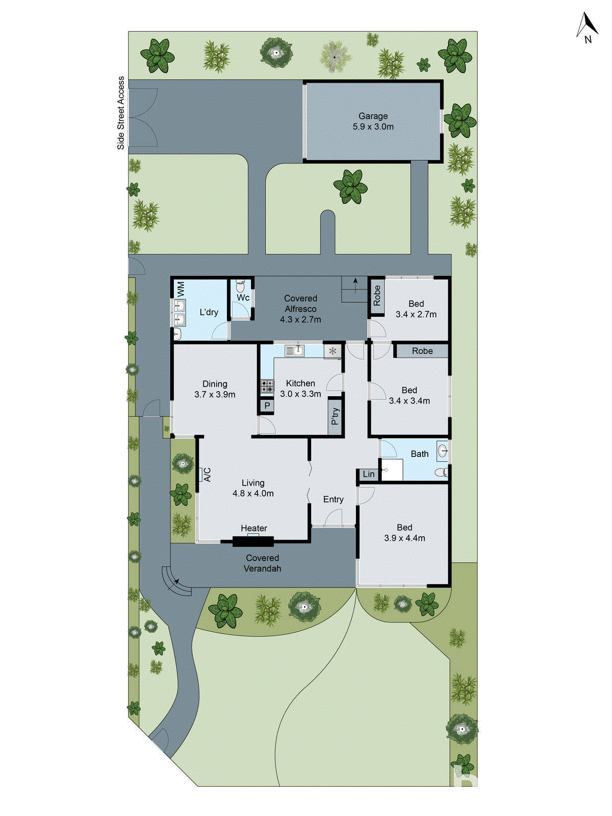 58 Sydenham Avenue, Manifold Heights VIC 3218 - Floorplan