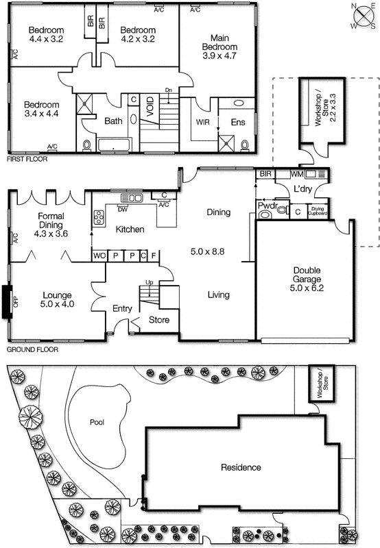 58 Tramway Parade, Beaumaris VIC 3193 - Floorplan