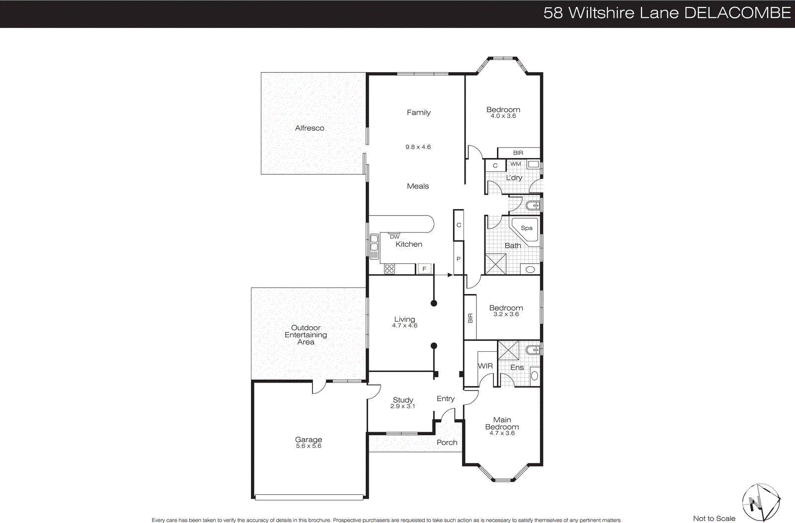 58 Wiltshire Lane, Delacombe VIC 3356 - Floorplan