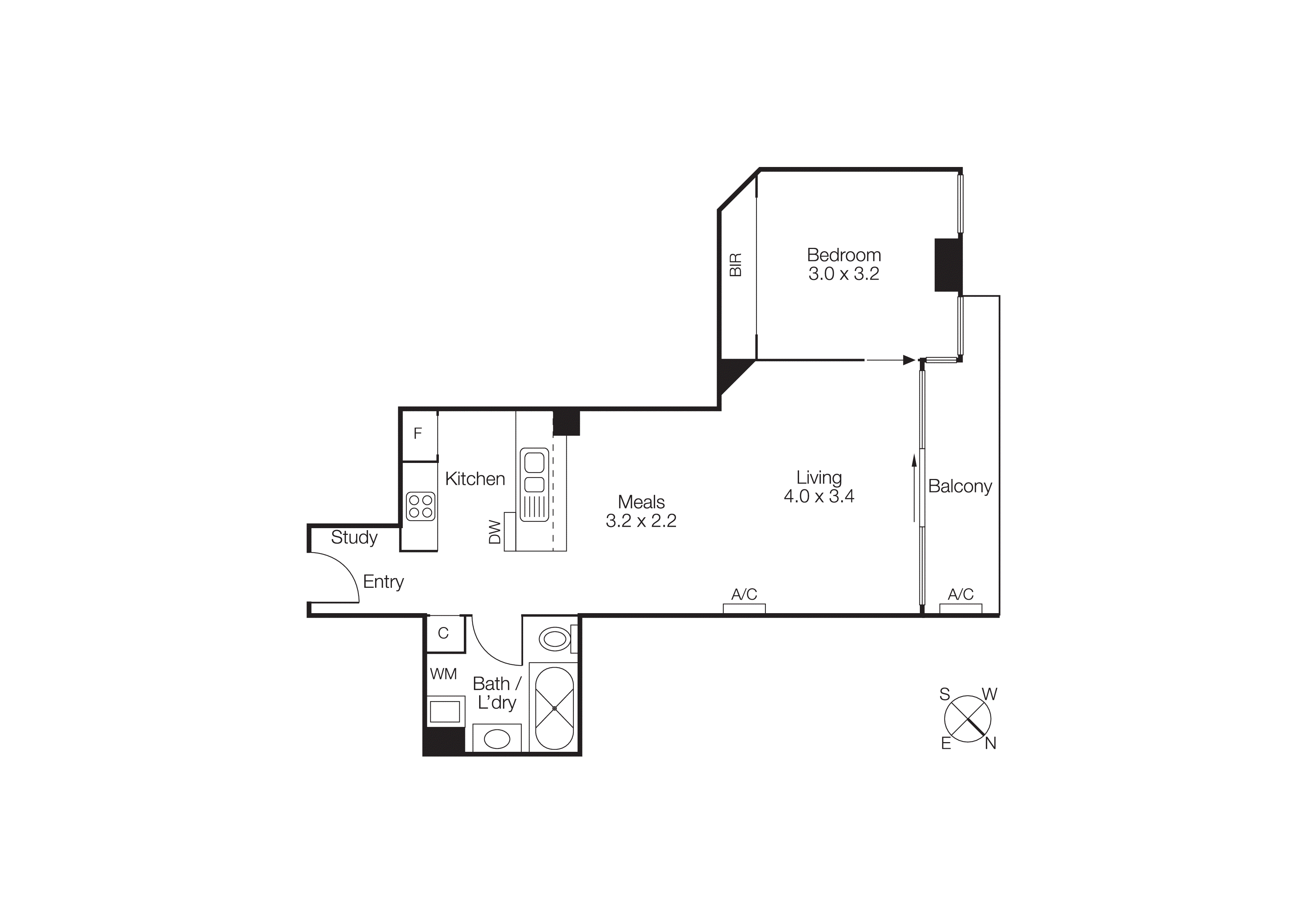 58/100 Kavanagh Street, Southbank VIC 3006 - Floorplan