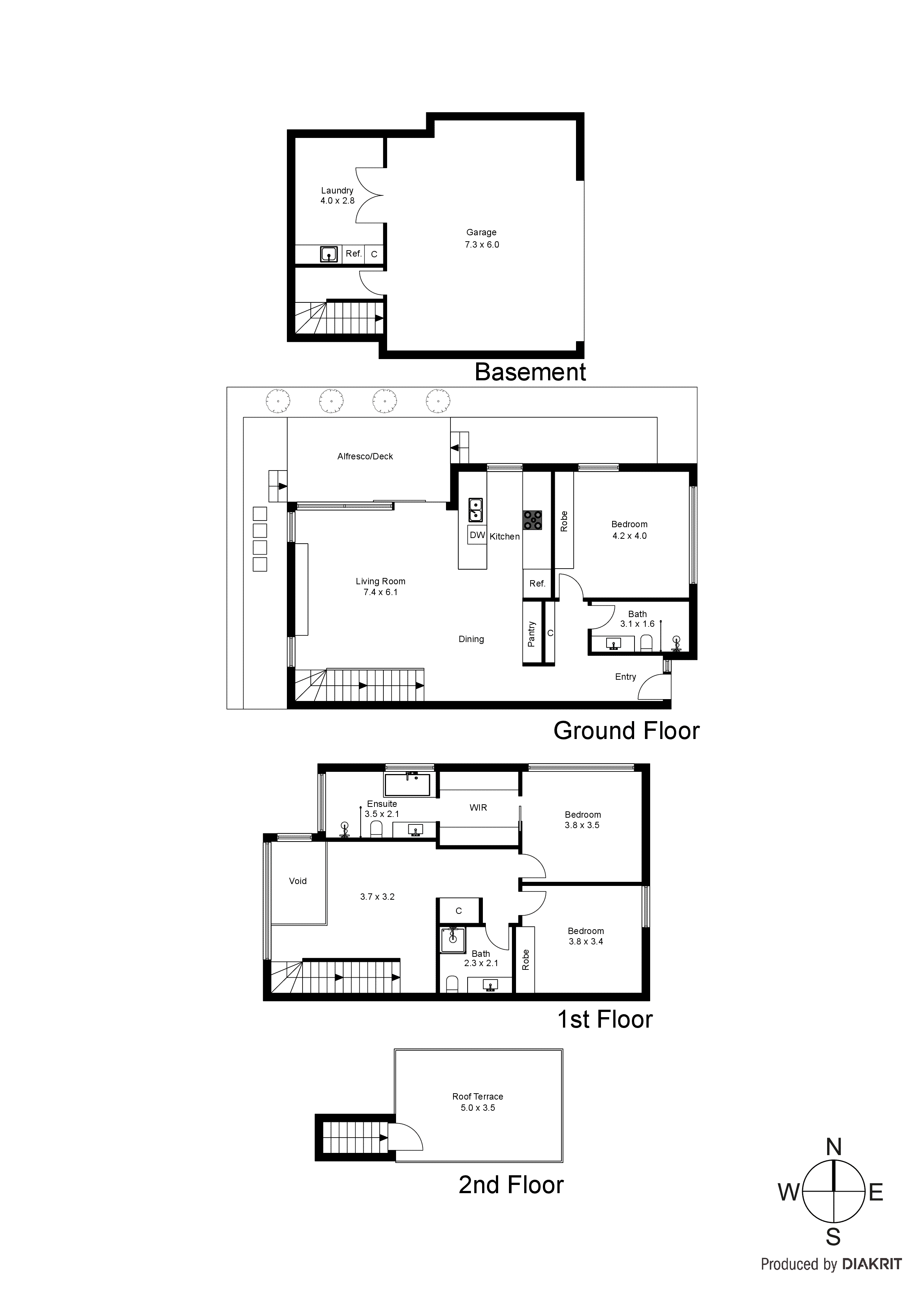 5&8/11 Wimborne Avenue, Chelsea VIC 3196 - Floorplan